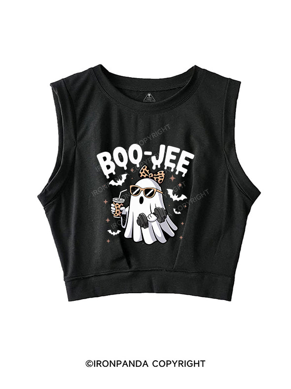 boo-jee SLEEVELESS CROP TOPS