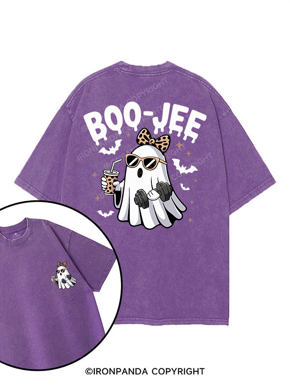 boo-jee printed Gym Shirt
