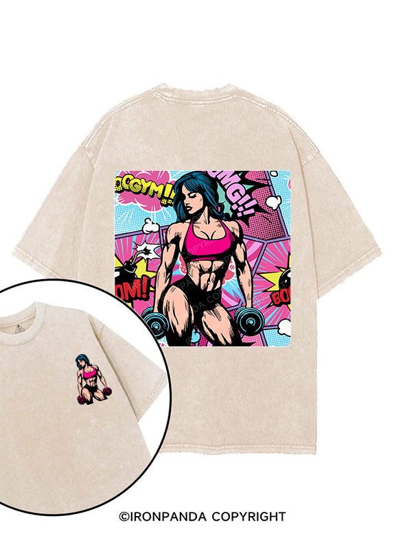 BOOM!! GYM printed Gym Shirt