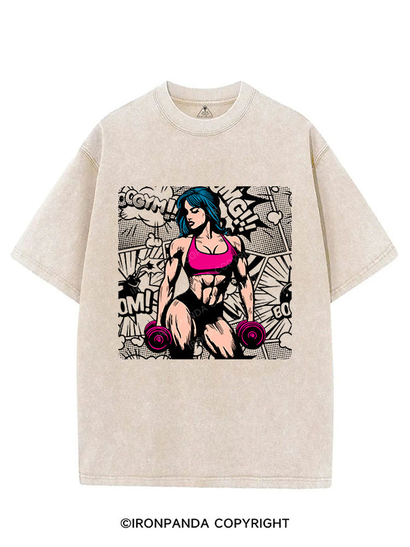 BOOM!! GYM VINTAGE GYM SHIRT