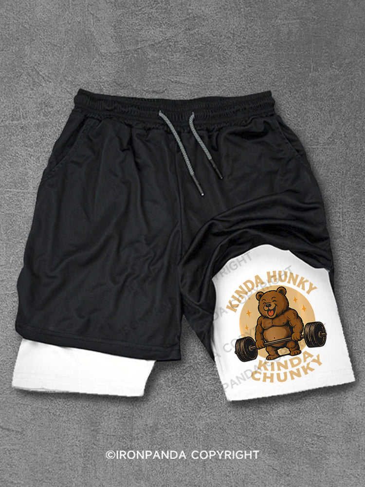 Kinda Chunky Kinda Hunky Bodybuilding Performance Training Shorts