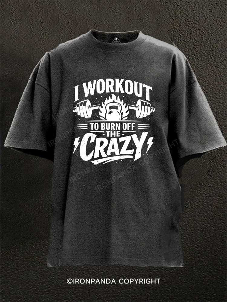 I Workout To Burn Off The Crazy Washed Gym Shirt