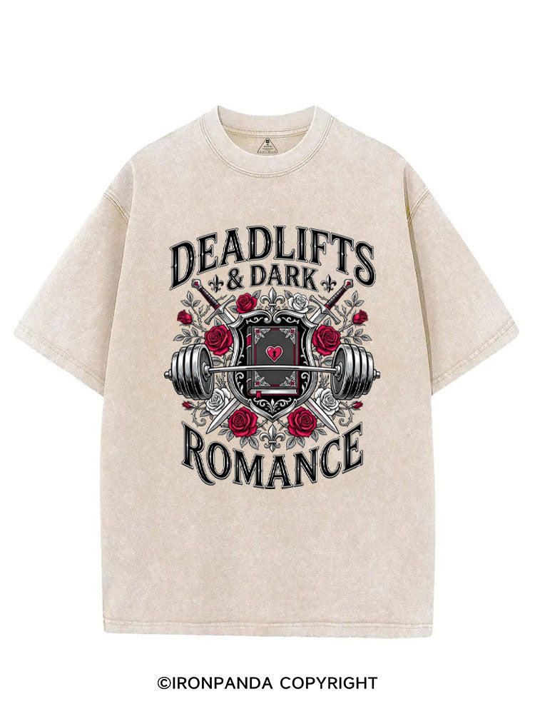 DEADLIFTS & DARK ROMANCE VINTAGE GYM SHIRT