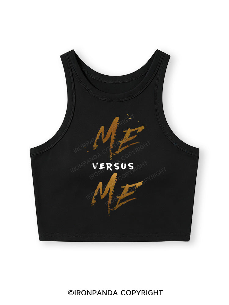 ME VERSUS ME Fitted Crop Tank Top