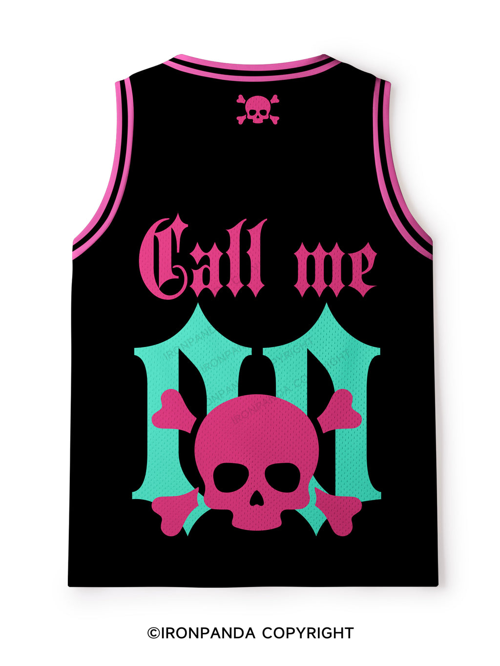 Call me Cute Ghostface Mesh Tank Top