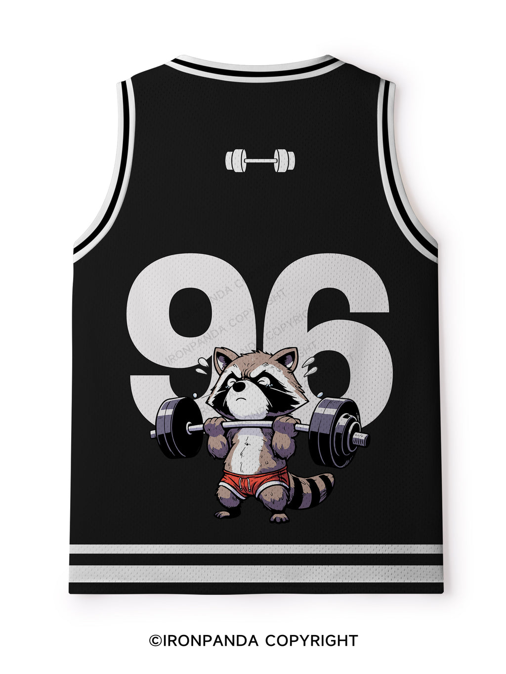 eat trash lift heavy Mesh Tank Top