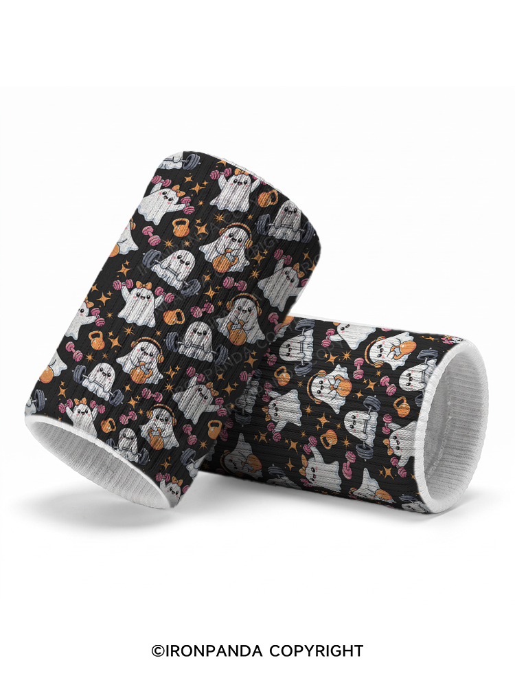 GHOST POWER WORKOUT TIME Gym Elastic Wrist Wrap