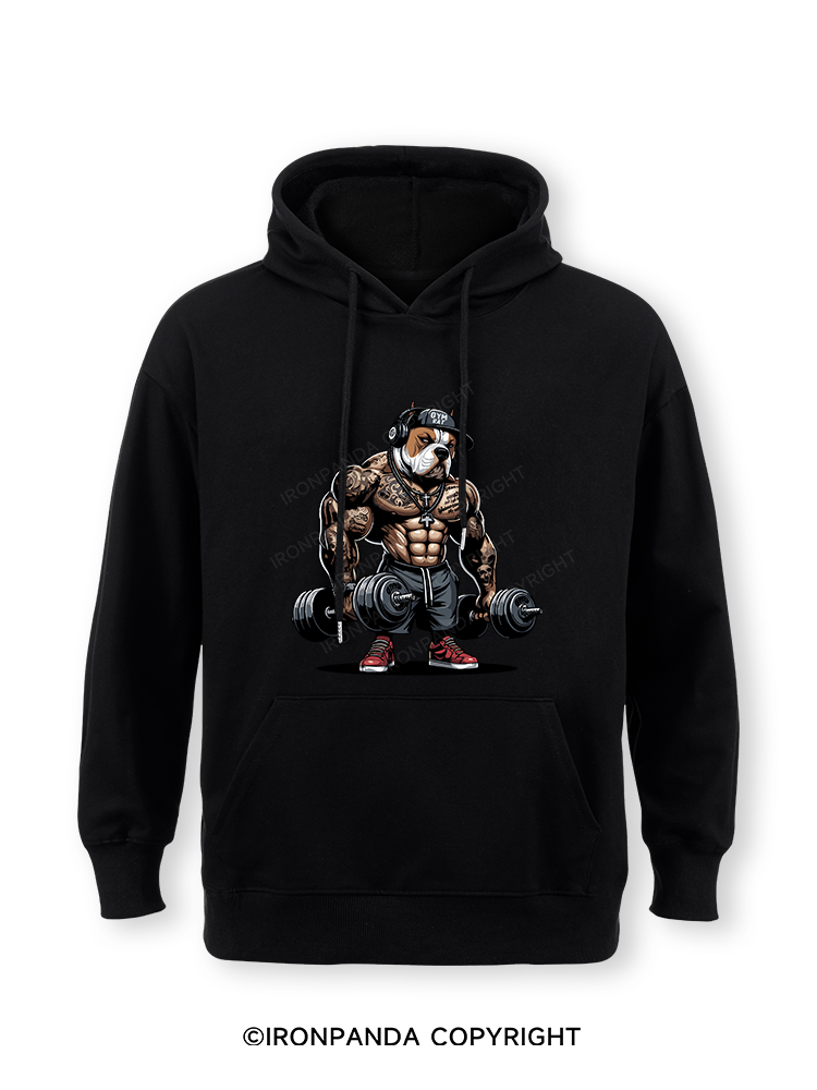 bulldog weightlifting Classic Gym Hoodie