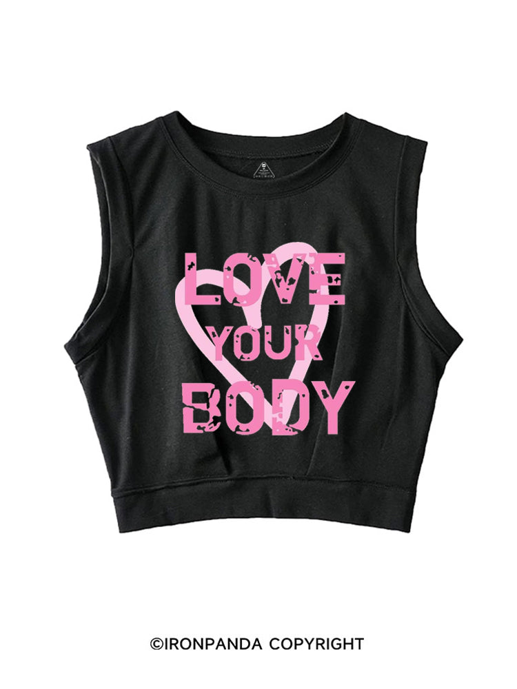 Love Your Body SLEEVELESS CROP TOPS