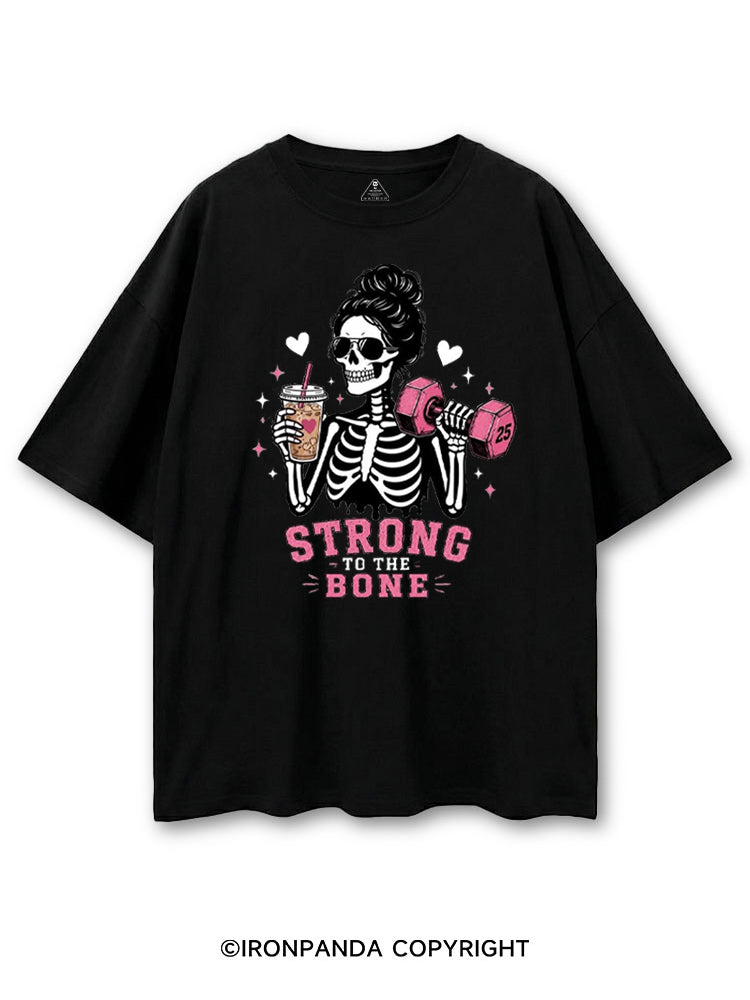 STRONG TO THE BONE SKELETON COTTON PUMP COVER