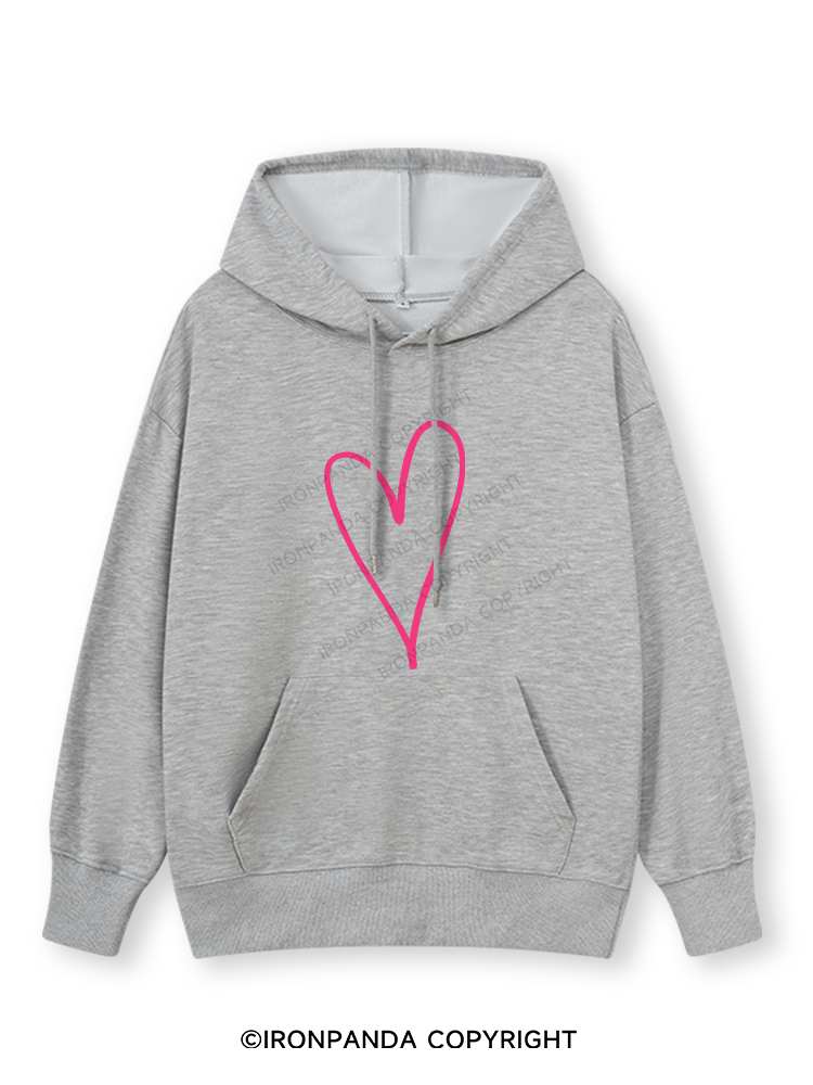 Heart Muscle Classic Gym Hoodie