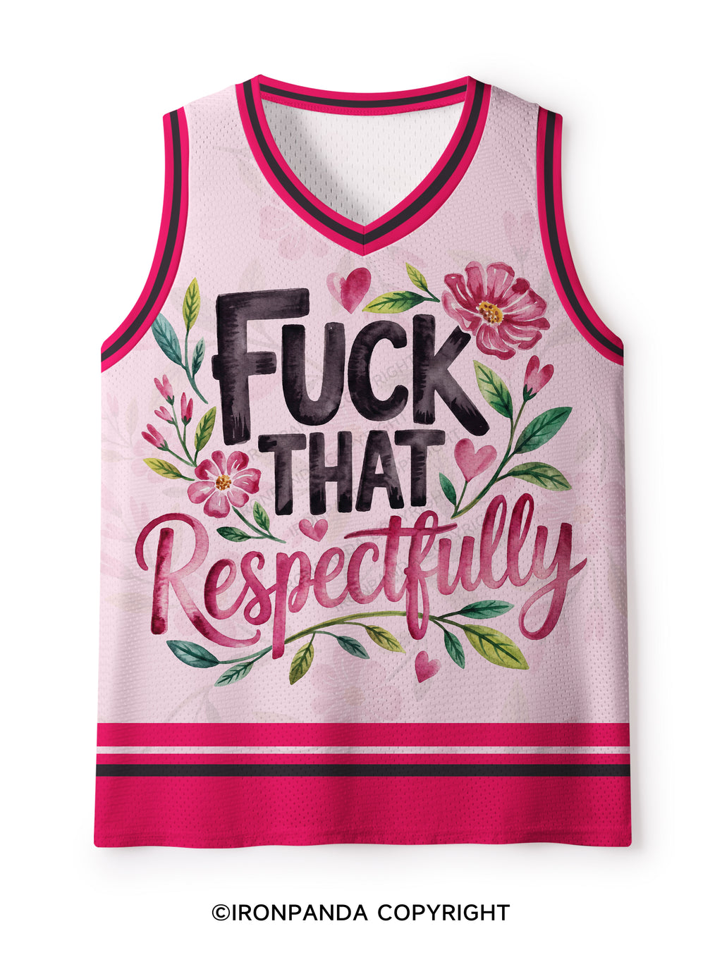 FUCK THAT RESPECTFULLY Mesh Tank Top