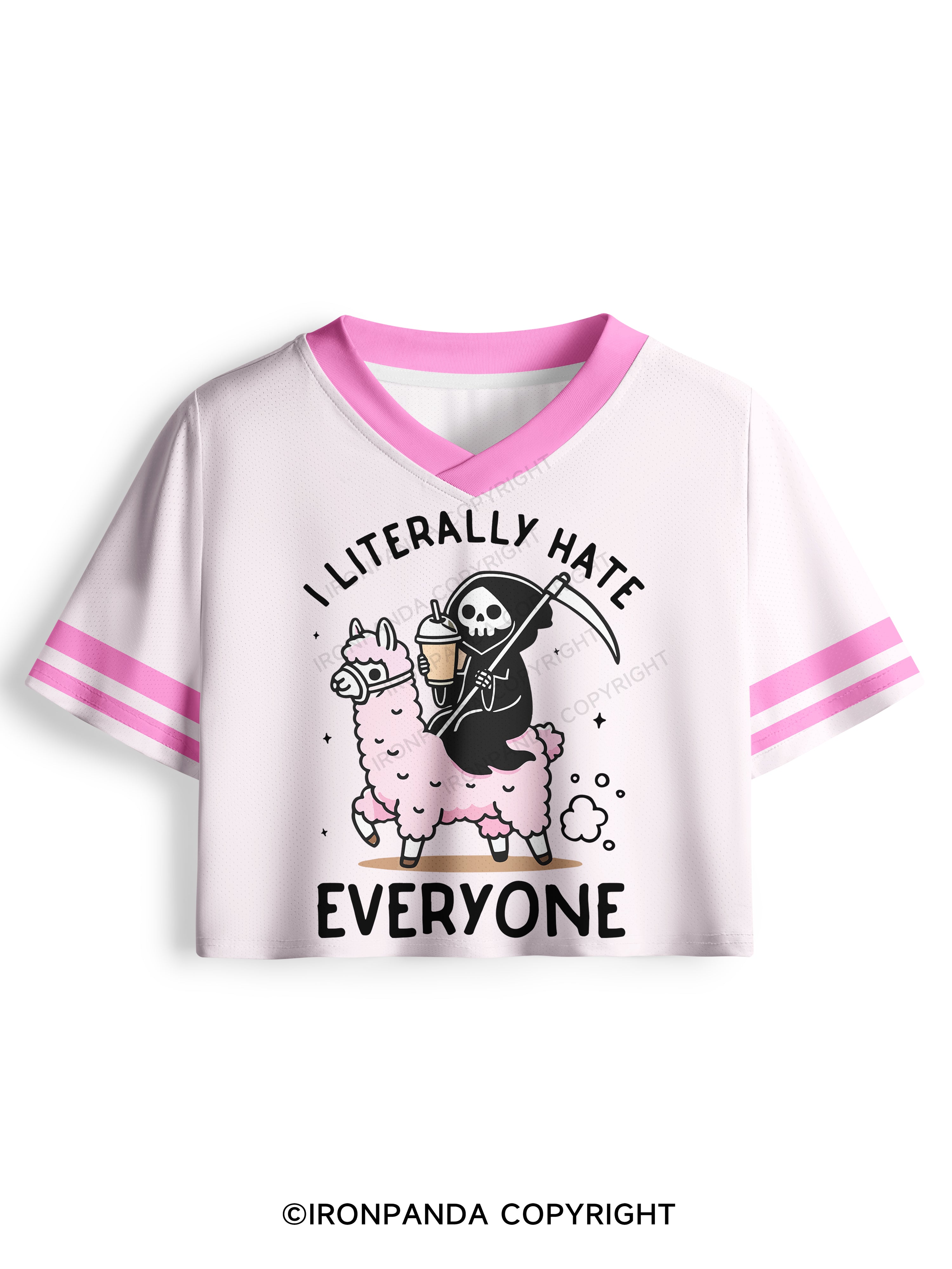 I LITERALLY HATE EVERYONE Pro Mesh Jersey