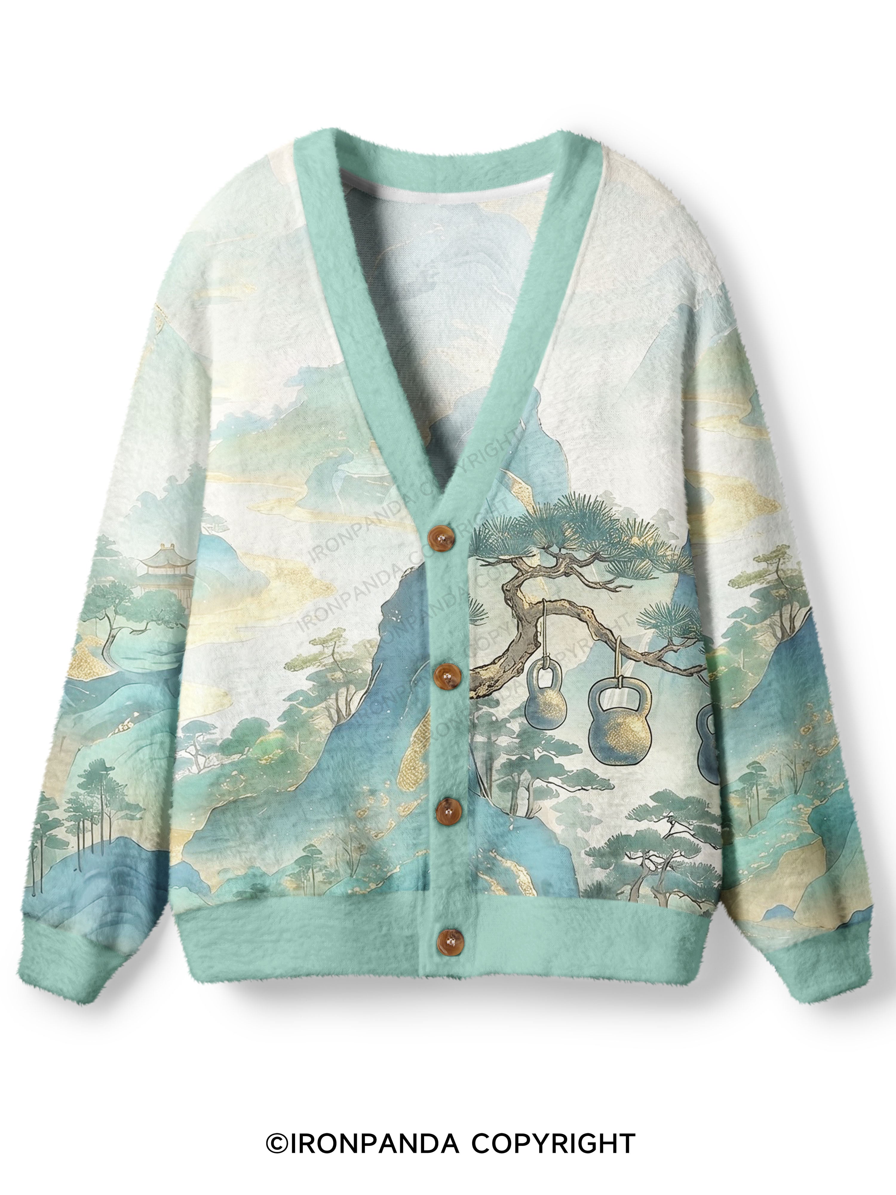 Cloud Ridge Bell Ugly Cardigan Sweater