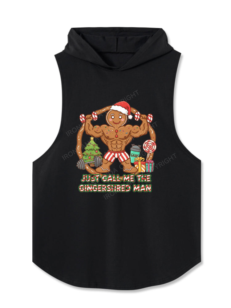 JUST CALL ME THE GINGERSHRED MAN Hooded Tank