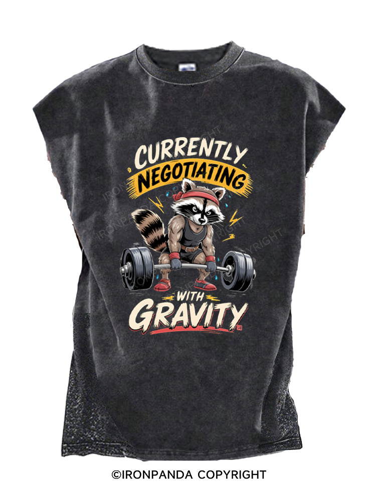 Currently Negotiating With Gravity Cut Off Tank