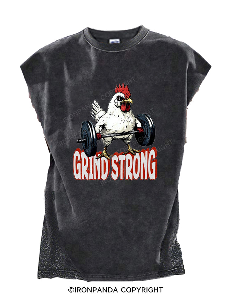 Grind Strong Cut Off Tank