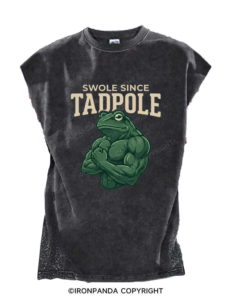 SWOLE SINCE TADPOLE Cut Off Tank