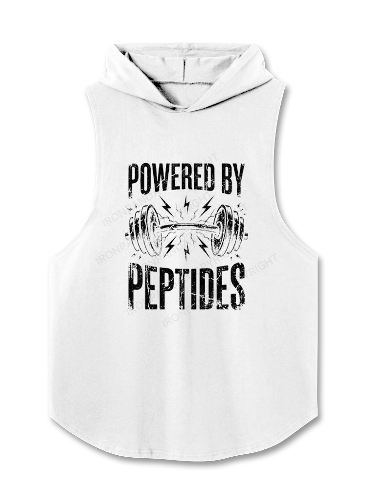 Powered By Peptides Hooded Tank