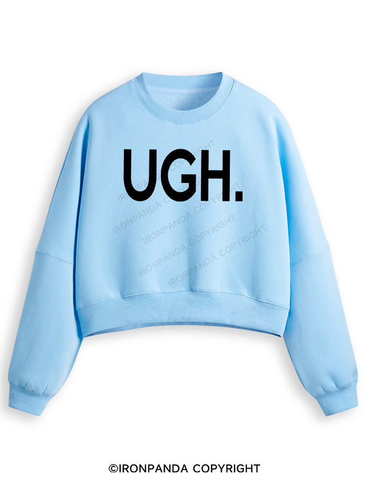 UGH Fleece Crop Sweatshirt
