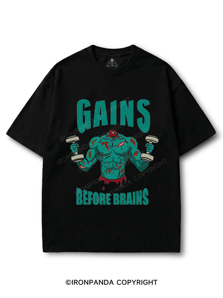 Gains Before Brains COTTON PUMP COVER