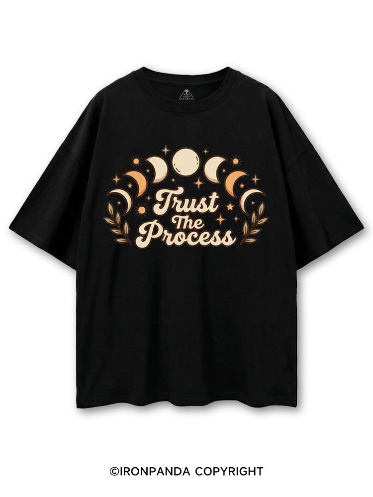 TRUST THE PROCESS MOON COTTON PUMP COVER