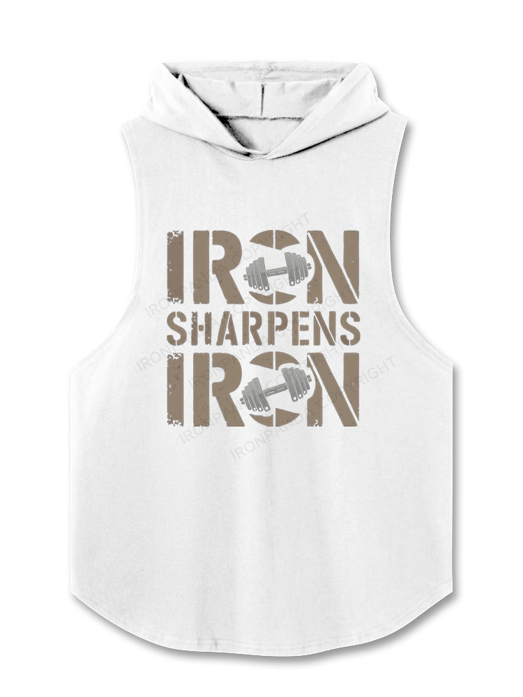 IRON SHARPENS Hooded Tank