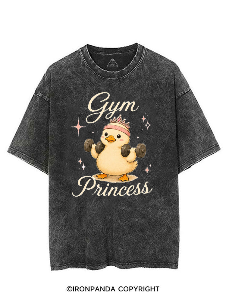 GYM PRINCESS FUNNY DUCK VINTAGE GYM SHIRT