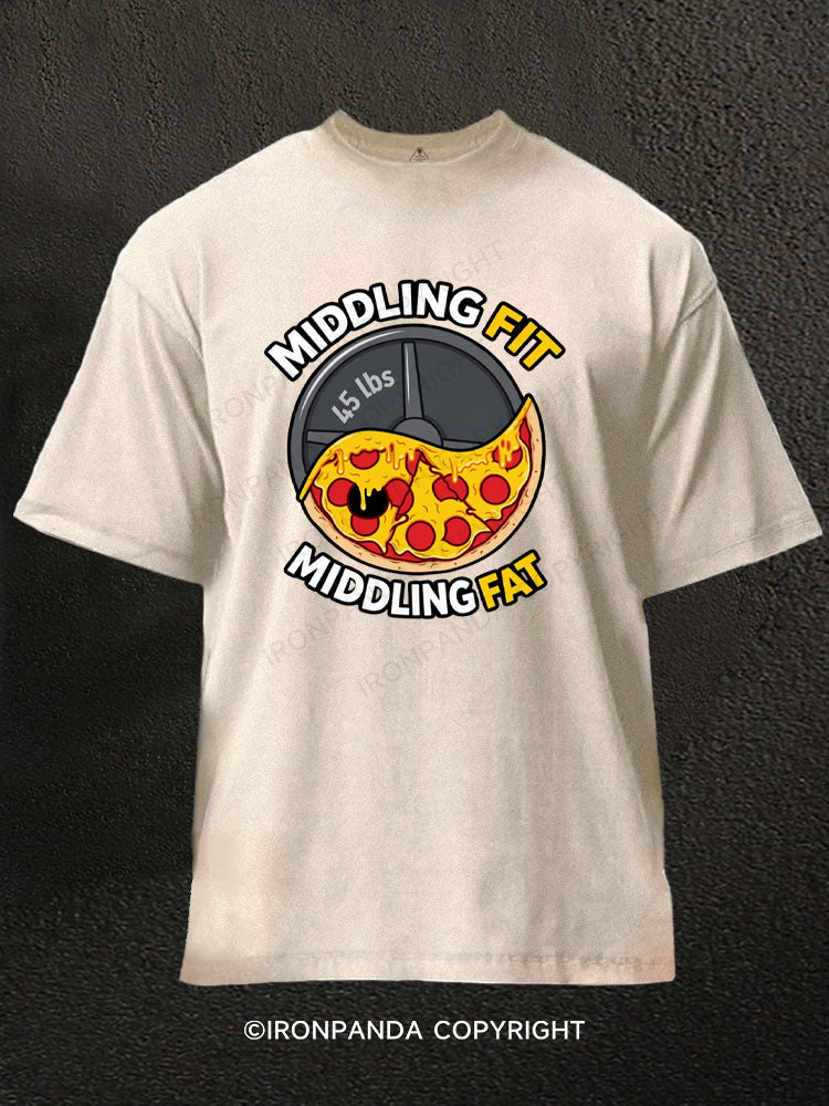 Middling Fit Middling Fat Washed Gym Shirt