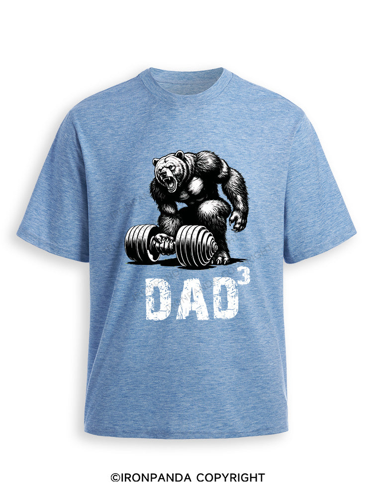 Dad Bear Ultra Soft Heather T-Shirt