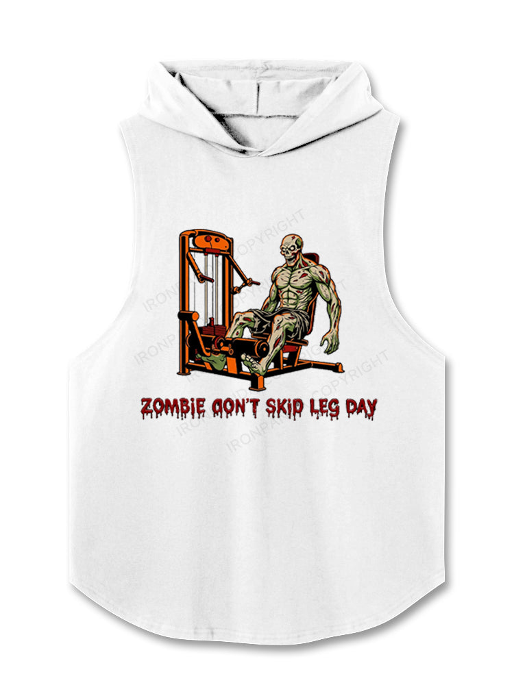 Zombie workout in the gym Hooded Tank
