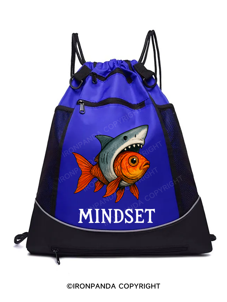 Mindset Gym Drawstring Bag