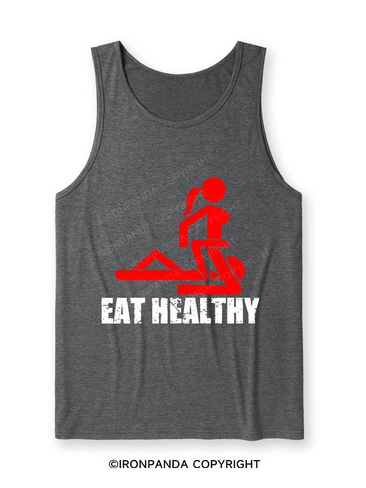 Eat healthy Ultra Soft Heather Tank
