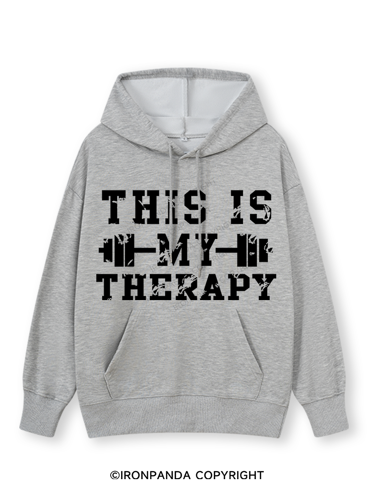 THIS IS MY THERAPY Classic Gym Hoodie