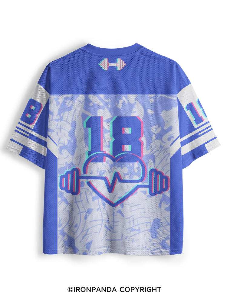 NERDY, DIRTY, INKED AND CURVY Mesh Jersey