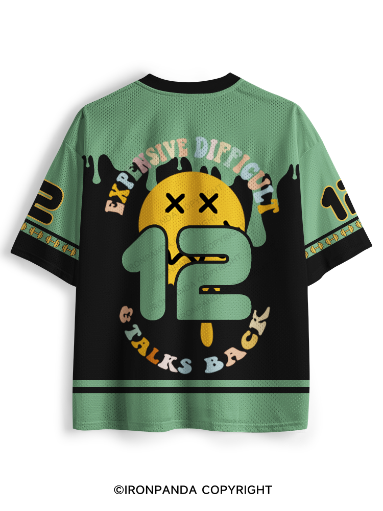 Expensive Difficult And Talks Back Mesh Jersey