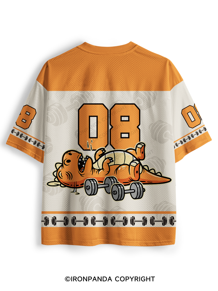 Dino-Sore Lifter Workout Mesh Jersey