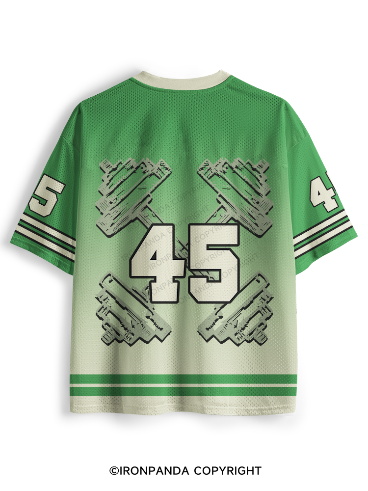 DOWN BAD CRYING AT THE GYM DUMBBELL Mesh Jersey