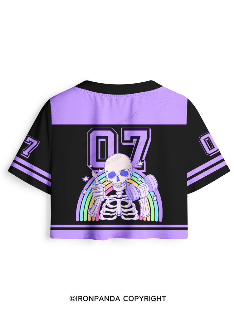 ABSOFUCKINLUTELY GYM SKELETON Pro Mesh Jersey