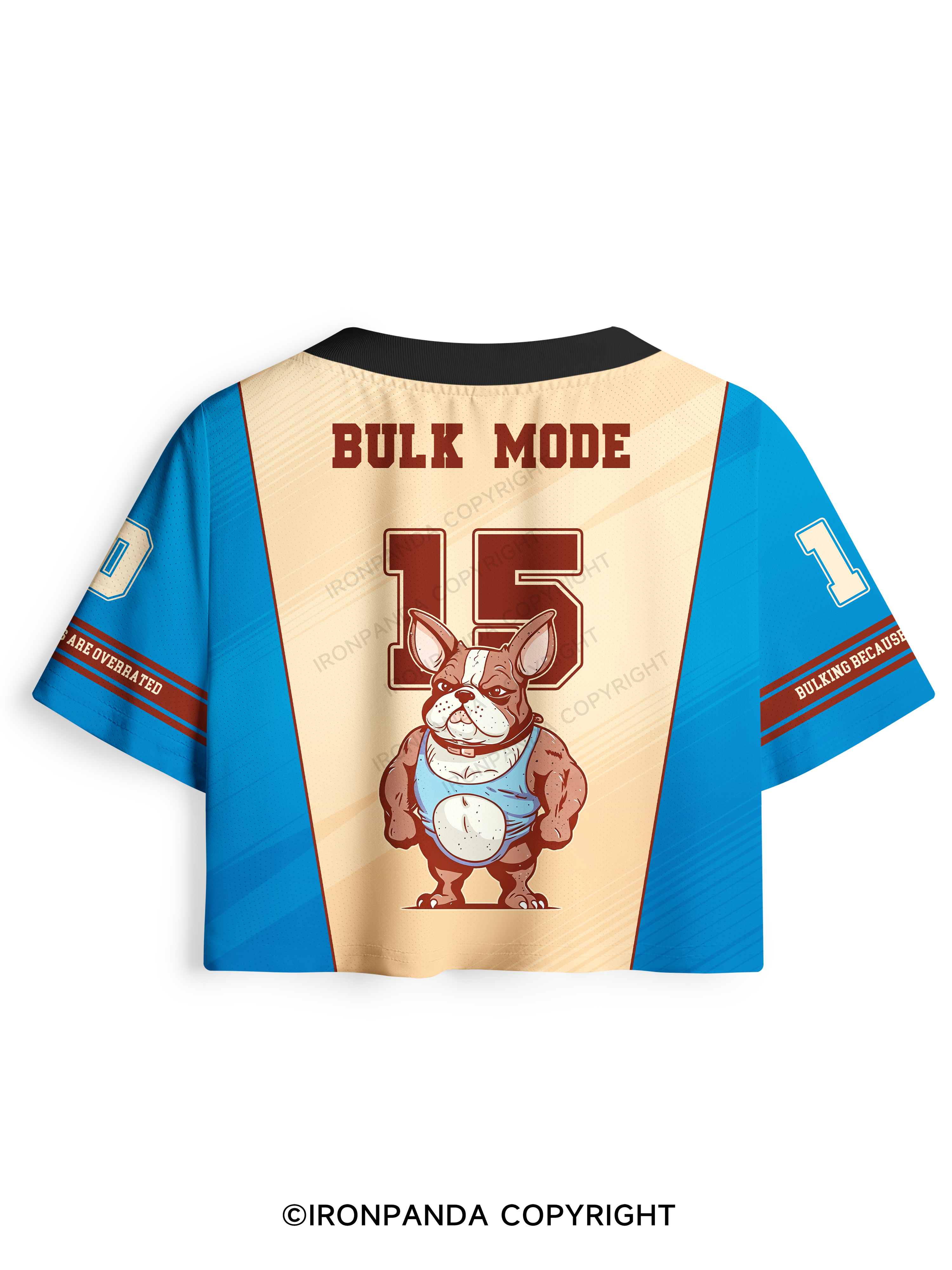 Bulking Because Abs Are Overrated Pro Mesh Jersey