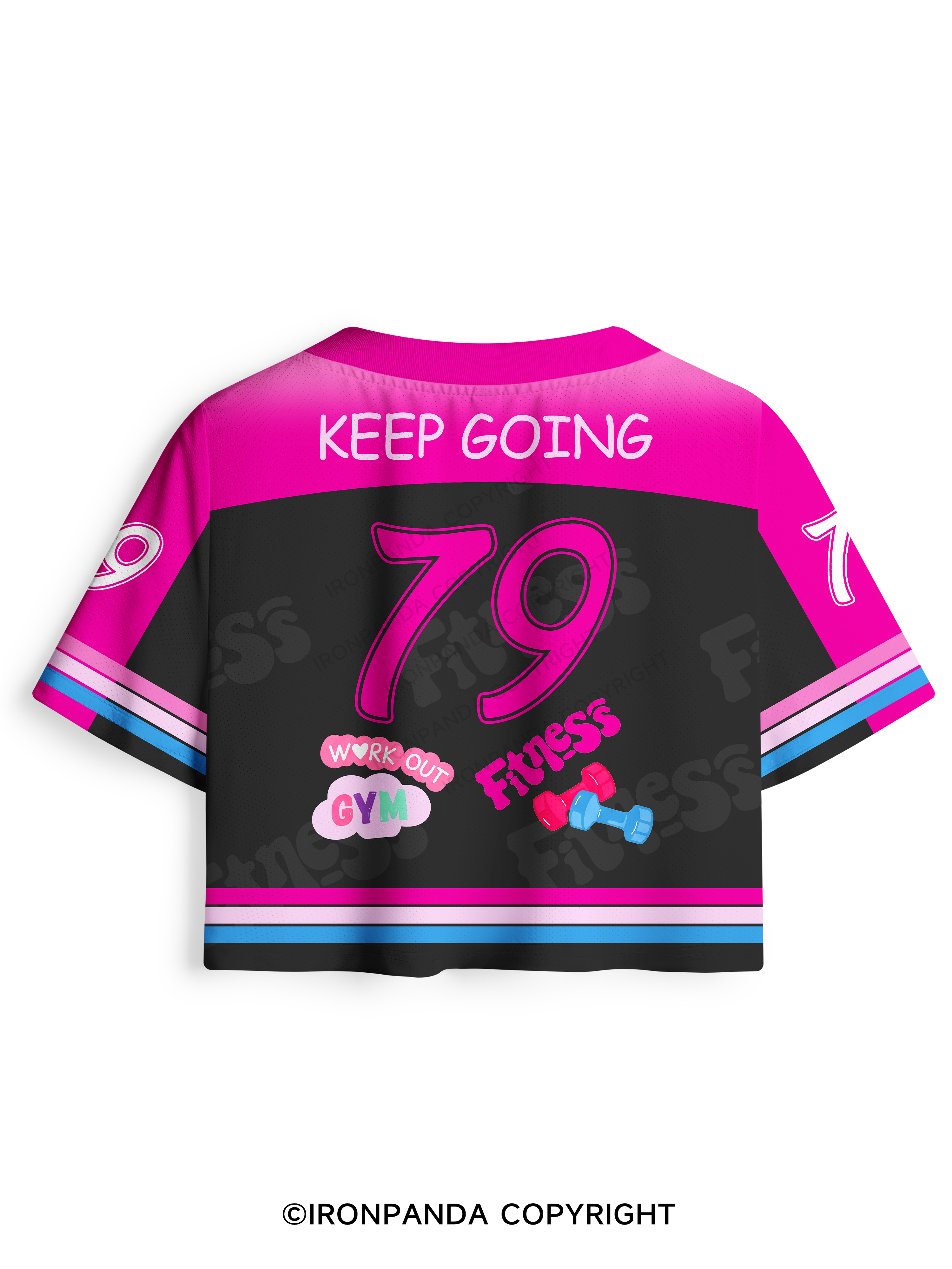 Colorful Fitness Lifestyle Pro Mesh Jersey