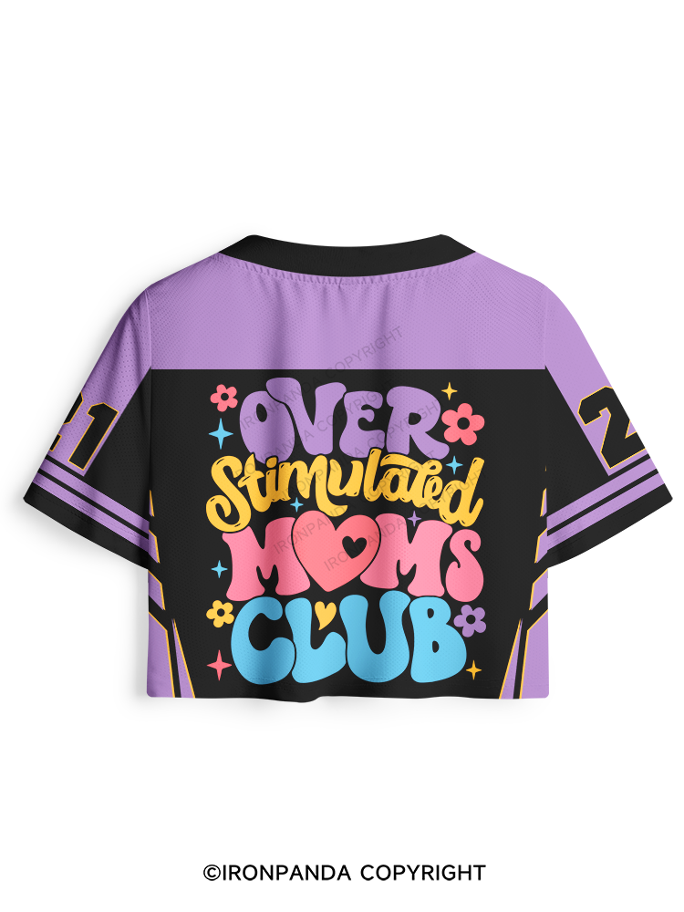 OVER STIMULATED MOMS CLUB Pro Mesh Jersey