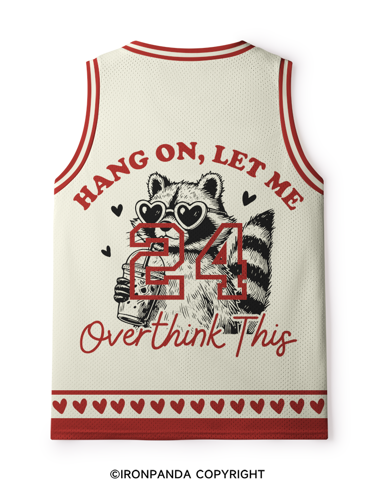 HANG ON, LET ME OVERTHINK THIS Mesh Tank Top