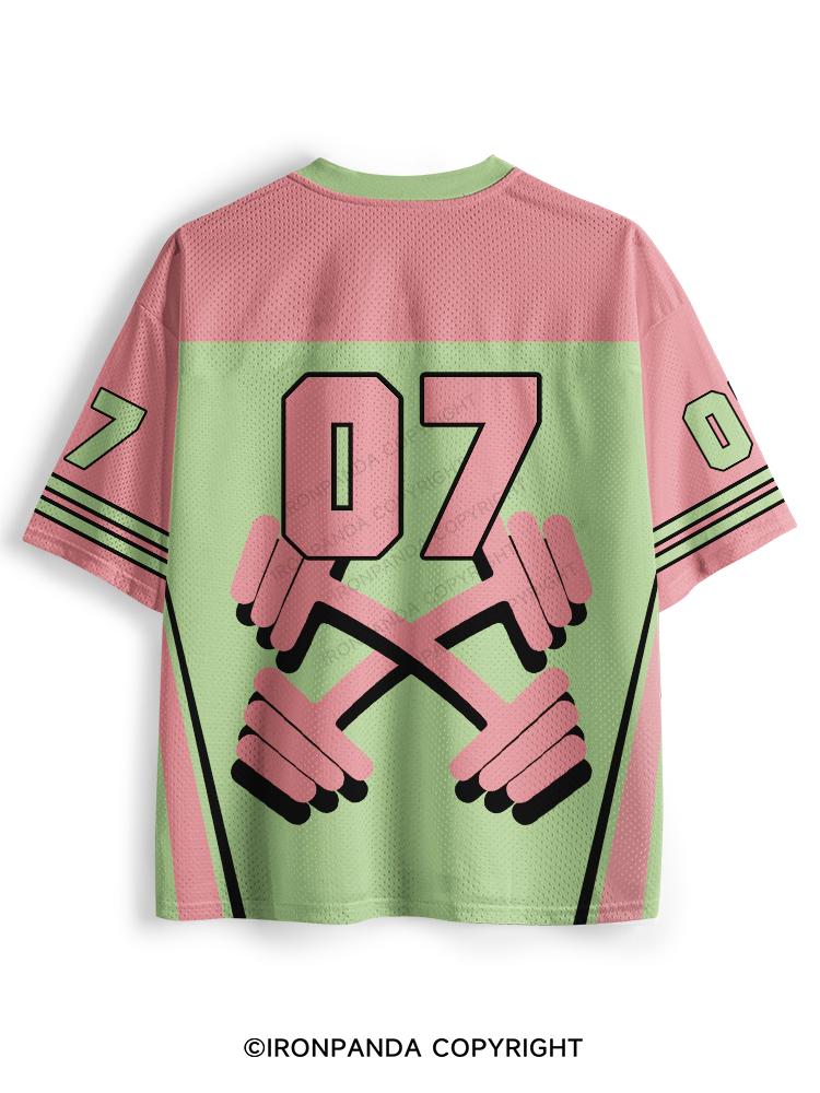 I'M JUST HERE BECAUSE I LIKE TO EAT FUNNY Mesh Jersey