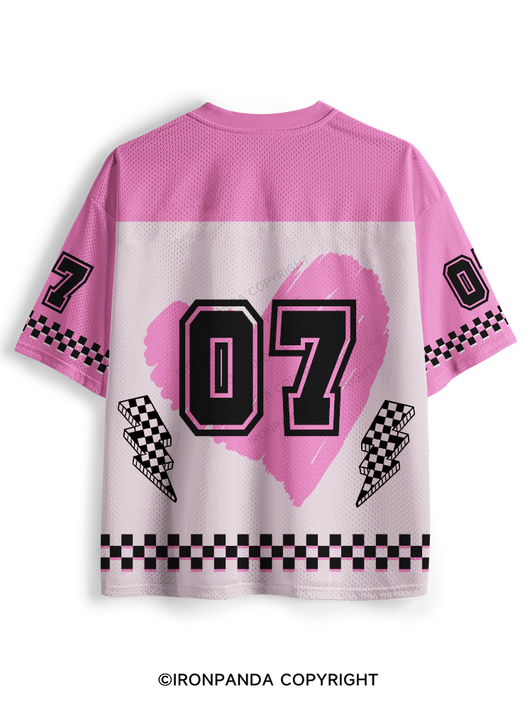 I’M TOO THICK TO ARGUE Mesh Jersey