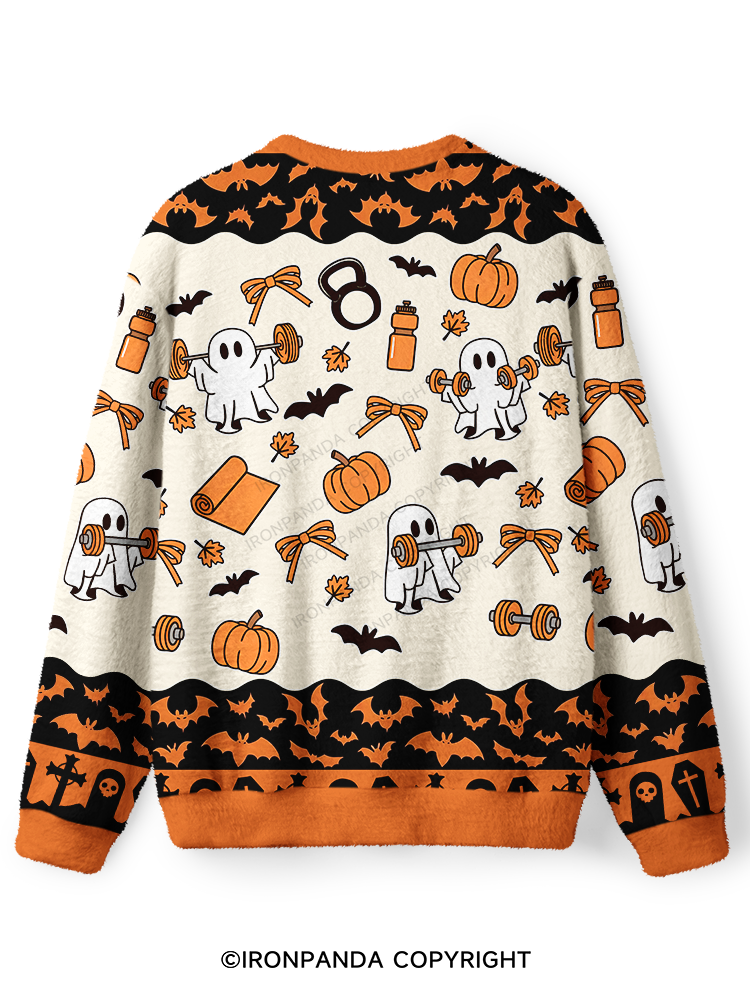 HOT GHOULS Ugly Fuzzy Fleece Sweater