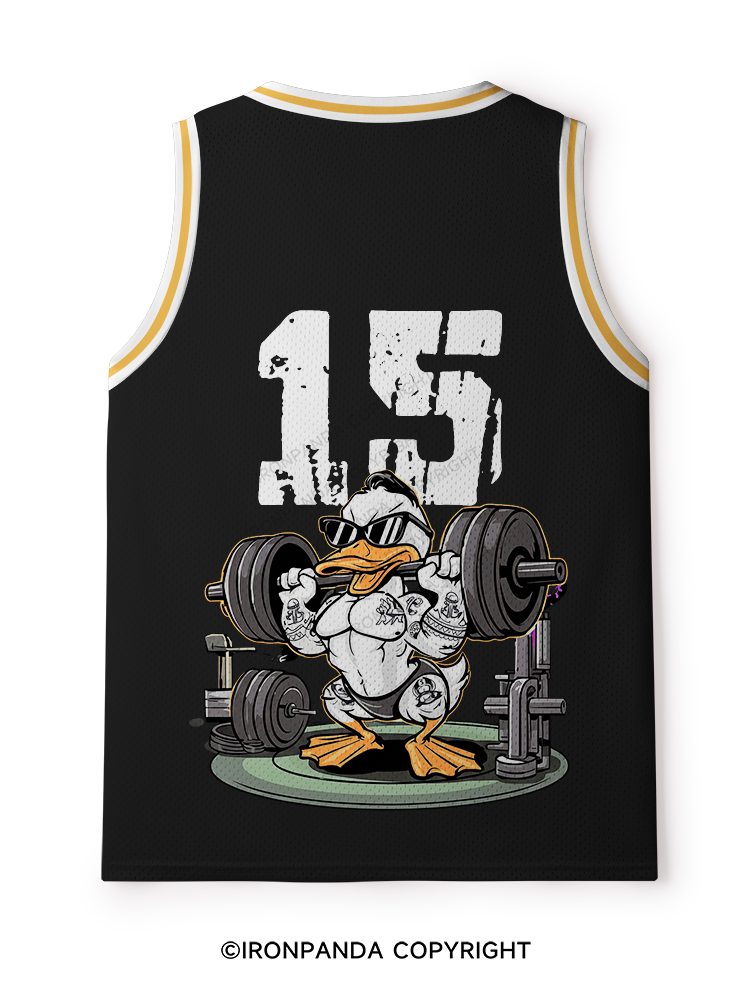 STRONG DUCK RELEASE THE QUACKIN Mesh Tank Top