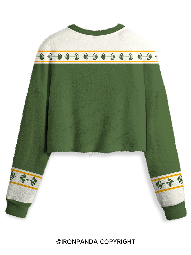 EVERYTHING HURTS AND I'M TIRED DUCK Crop Ugly Sweater