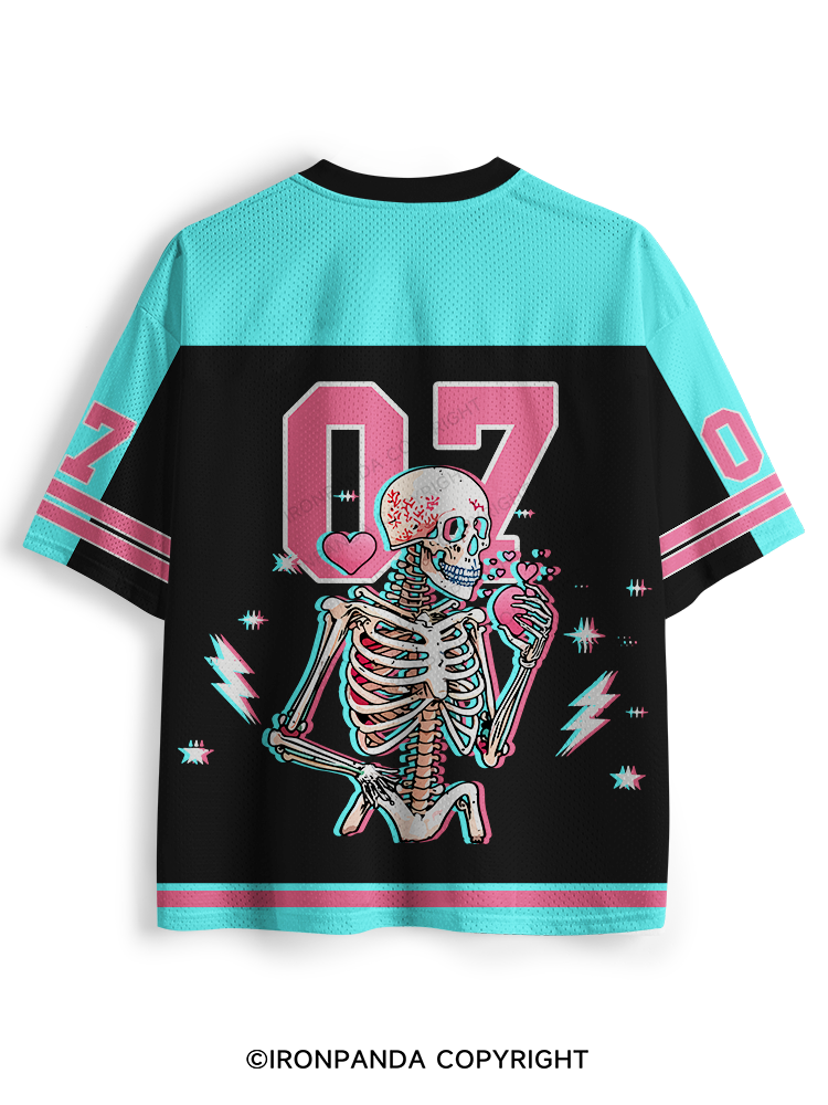 Have The Day You Deserve Skeleton Mesh Jersey