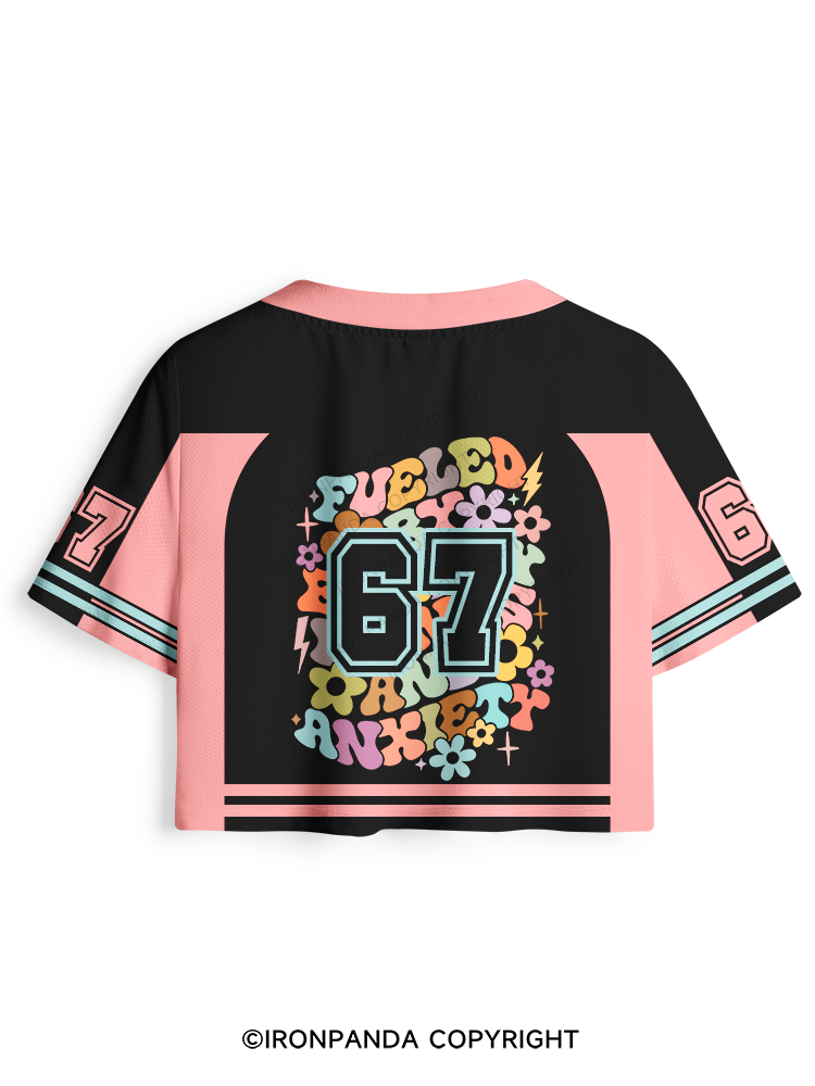 Fueled By Energy Drinks And Anxiety Pro Mesh Jersey